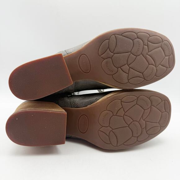 Kork-Ease Womens Raleigh Ankle Boots US 6.5 M EU 37 Dark Grey Leather GUC - Picture 11 of 15